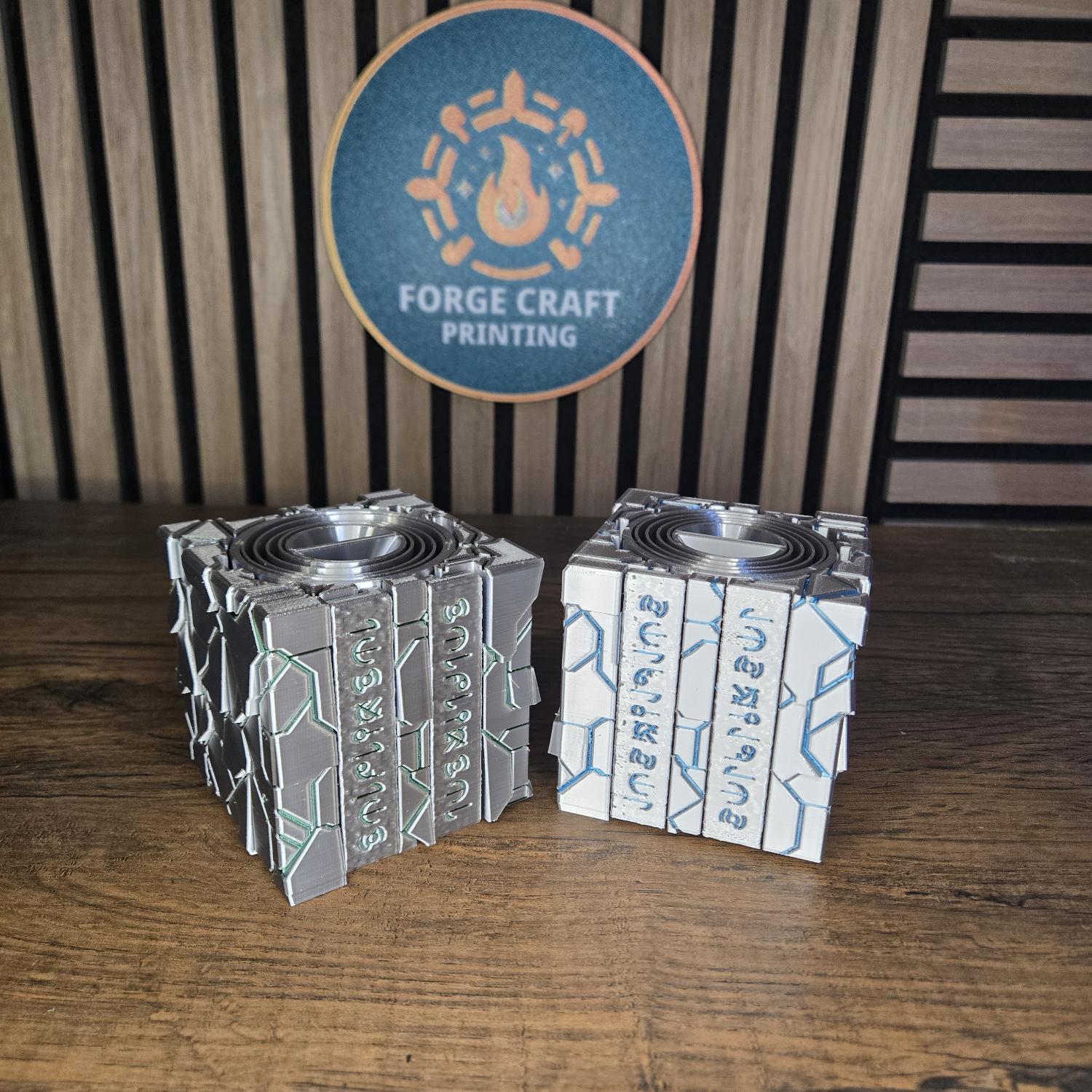Runic puzzle cubes